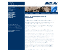 Tablet Screenshot of ammon-net.de